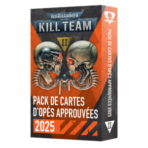 K/T: PACK DE CARTES D'OPÉS APPROUVÉES 25