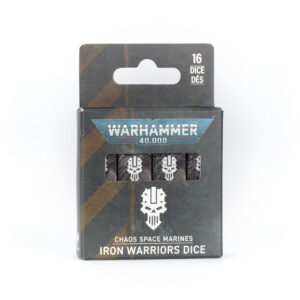 WARHAMMER 40000: IRON WARRIORS DICE