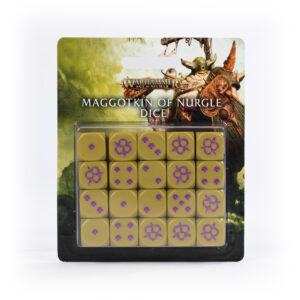 AGE OF SIGMAR: MAGGOTKIN OF NURGLE DICE
